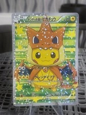 Poncho Pikachu Mega Charizard Y FEITO SOB MEDIDA Pokemon cartão japonês 207 XY-P comprar usado  Enviando para Brazil