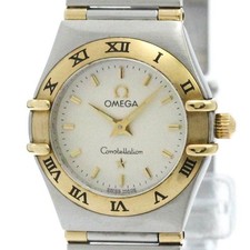 Relógio feminino OMEGA Constellation polido aço ouro 18K 1372,30 BF580527 comprar usado  Enviando para Brazil