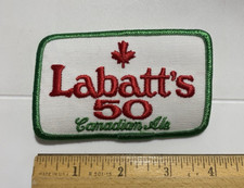 Emblema bordado lembrança Labatt’s 50 Canadian Ale Beer Bière comprar usado  Enviando para Brazil