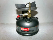 FOGÃO VINTAGE COLEMAN DUPLO COMBUSTÍVEL QUEIMADOR ÚNICO MODELO 533 "1990" comprar usado  Enviando para Brazil