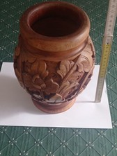 Vintage vaso legno usato  Italia