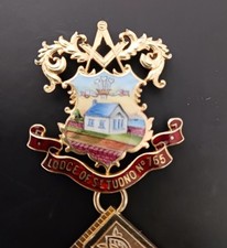 Silver masonic past for sale  SHOREHAM-BY-SEA