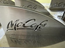 Stojaki Metalowe McCafe – Zestaw 9 szt. – Serwetniki / Menu / Numerki  na sprzedaż  PL