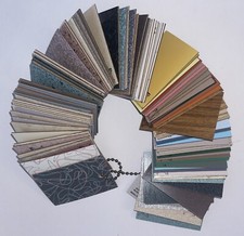 Usado, Fórmica Vintage 100 peças Amostra Colorida Blocos de Azulejo Padrões Acabamento Todos Diferentes comprar usado  Enviando para Brazil