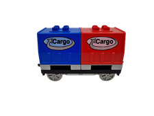 Używany, Lego® Duplo Wagon kolejowy POCIĄG 4x8 Intelli-Function Towar Cargo CZERWONY NIEBIESKI POCIĄG na sprzedaż Używany, Lego® Duplo Wagon kolejowy POCIĄG 4x8 Intelli-Function Towar Cargo CZERWONY NIEBIESKI POCIĄG na sprzedaż  Wysyłka do Poland