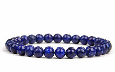 Bracelet perles lapis d'occasion  Bordeaux-