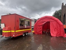 Catering twin axle for sale  WOLVERHAMPTON