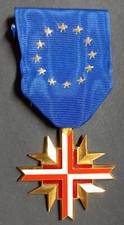 Médaille croix combattant d'occasion  Saint-Pantaléon-de-Larche