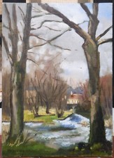 Tableau signé legros d'occasion  Toulon-