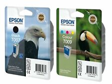 Cartuchos de tinta originales Epson T007 + T009 paquete múltiple C13T00740110 / C13T00940110, usado segunda mano  Embacar hacia Argentina