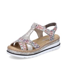 Sandale pieds multicolore d'occasion  Biscarrosse