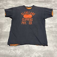 Usado, Camisa Cleveland Clippers Vintage Anos 1960 Adulto Grande Azul Dupla Face Liga Negra comprar usado  Enviando para Brazil