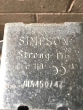 simpson strong tie for sale  COVENTRY