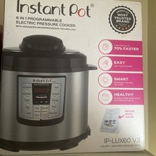 Instant pot lux60 for sale  Atwater