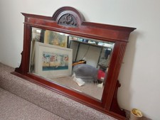 Mirror overmantel victorian for sale  LONDON