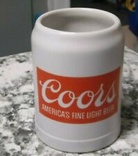 beer coors ceramic 1988 stein for sale  Chester