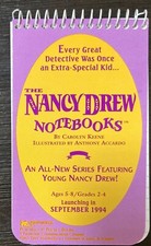 "NANCY DREW NOTEBOOKS" PROMOTIONAL NOTEBOOK • UNUSED • NEVER SOLD TO THE PUBLIC! comprar usado  Enviando para Brazil