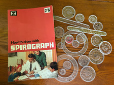 Vintage spirograph insructions for sale  OLDHAM