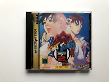 Street Fighter Zero 2 Sega Saturn alfa japonês japonês importação testado e funcionando, usado comprar usado  Enviando para Brazil