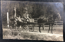Foto postkarte kutschfahrt gebraucht kaufen  Bayerisch Gmain
