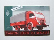 Catalogue brochure camion d'occasion  France