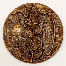 Medaglia comune firenze usato  Italia