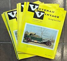 Vintage veteran magazine for sale  WIMBORNE