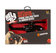 Griffin HELO TC Assault iPhone Android iOS App helicóptero de controle remoto controlado por toque comprar usado  Enviando para Brazil