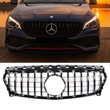 Osłona chłodnicy czarna pasuje do Mercedes CLA 117 Mopf 16-19 na Sport-Panamericana, używany na sprzedaż Osłona chłodnicy czarna pasuje do Mercedes CLA 117 Mopf 16-19 na Sport-Panamericana, używany na sprzedaż  Wysyłka do Poland