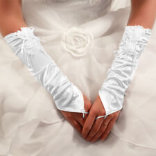 Gants longs satin d'occasion  France