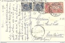 Bologna 17.8.1925, Espresso 70 c. + Sassone 176x2 su cartolina per Rocca Corneta comprar usado  Enviando para Brazil