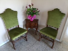 Sedia legno intagliata usato  Lucca