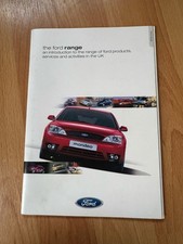Ford range brochure for sale  KETTERING