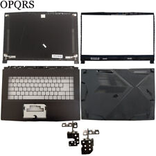 Capa traseira/bezel/apoio para as palmas/caixa inferior/dobradiças LCD para MSI GF63 MS-16R4 MS-16R1 comprar usado  Enviando para Brazil