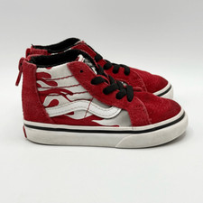 Vans red flame for sale  Chesapeake