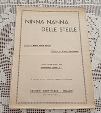 Spartiti musicali ninna usato  Castelfidardo