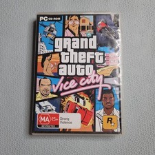 GTA Grand Theft Auto: Vice City (PC 2003, conjunto de 2 discos) mapa completo e manual  comprar usado  Enviando para Brazil