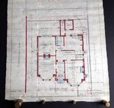Antique architect drawing for sale  WOLVERHAMPTON