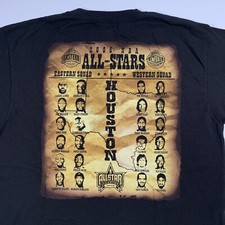 Camiseta Reebok NBA All-Star Game 2006 Houston Masculina Grande Kobe LeBron Yao Shaq, usado comprar usado  Enviando para Brazil