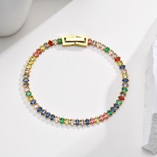Armband zirkonia bunt gebraucht kaufen  München