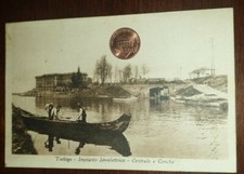 Cartolina epoca paesag usato  Fagnano Olona