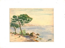 Aquarelle originale papier d'occasion Aquarelle originale papier d'occasion  France