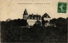 Cpa propieres chateau d'occasion  Expédié en France