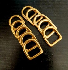 Messing schnallen karabiner gebraucht kaufen  Emsdetten