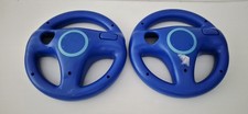  Controle remoto de jogo Mario Kart volante de corrida azul X2 Nintendo Wii comprar usado  Enviando para Brazil
