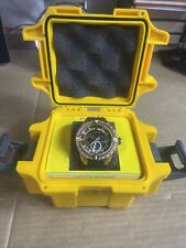 Invicta 29079 Bolt cronógrafo ouro vermelho prata relógio masculino estojo balístico comprar usado  Enviando para Brazil