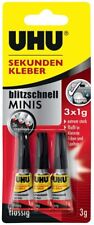 Uhu sekundenkleber 3x1g gebraucht kaufen  Hamburg