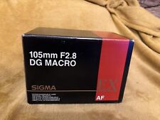 Sigma 105mm f2.8 for sale  CAERPHILLY