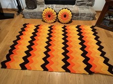 Vintage afghan pillow for sale  North Royalton