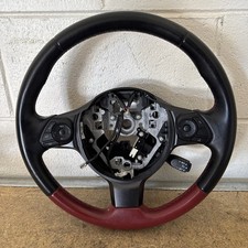 Volante de motorista 2018 SUBARU BRZ TS COURO PRETO E VERMELHO FABRICANTE DE EQUIPAMENTO ORIGINAL, usado comprar usado  Enviando para Brazil